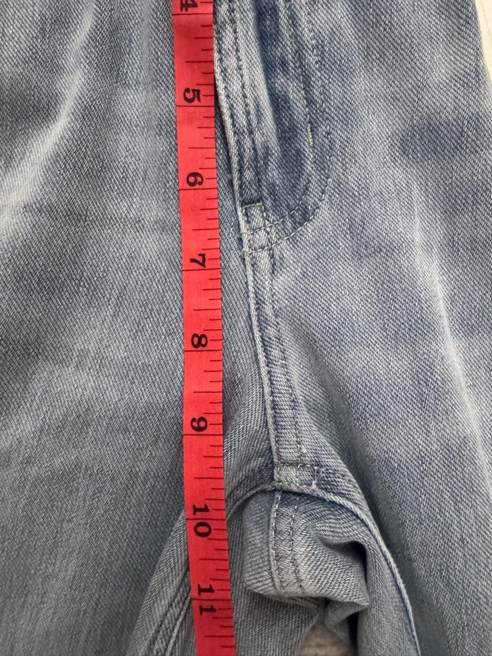 HALARA Pale Blue Wide Leg High-Rise Jeans - Picture 10 of 12